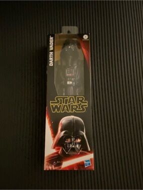 Hasbro Star Wars Darth Vader Action Figure - Black with Red Accents